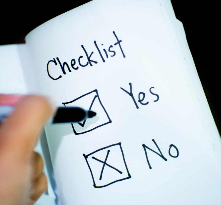 Checklist